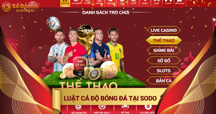 Thông tin về luật cá độ bóng đá SODO66 bạn nên biết
