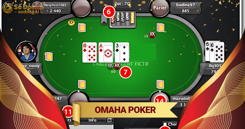 Omaha Poker - Bật mí những thông tin bổ ích về trò chơi