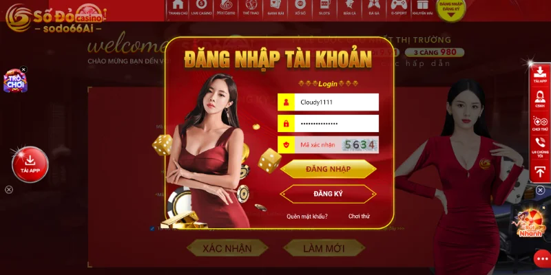 Thao tác truy cập được tối giản tạo sự thuận tiện cho bet thủ