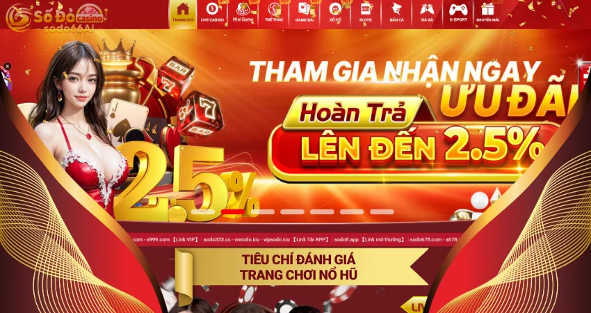 Tiêu chí đánh giá trang chơi nổ hũ đảm bảo "đúng chuẩn"!